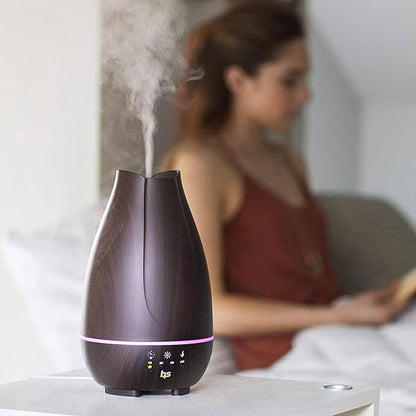 HealthSmart Essential Oil Diffuser, Cool Mist Humidifier and Aromatherapy - Image 3