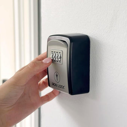 Iron Lock® Key Lock Box Wall Mount – Waterproof Heavy Duty Metal Lock Box - Image 7