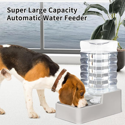 RIZZARI Stainless Steel Pet Water Feeder: 10L Gravity Leak-Proof Waterer - Image 5