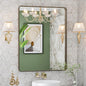 LOAAO 28”X36” Bronze Bathroom Mirrors by LOAAO