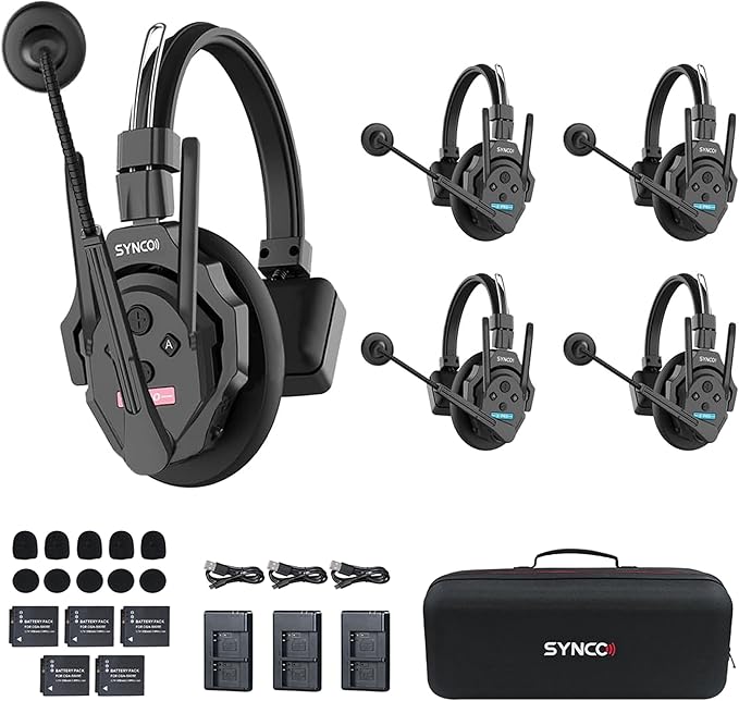 SYNCO XTalk XPro Wireless Intercom Headset by SYNCO