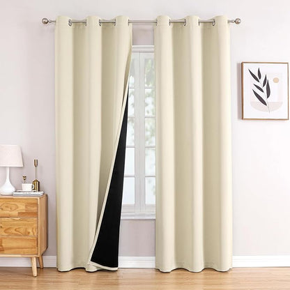 ChrisDowa 100% Blackout Curtains 78 inch Long by ChrisDowa