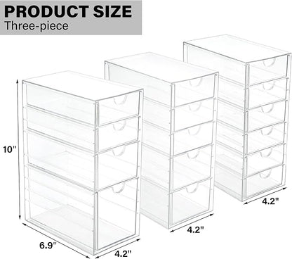 Prsildan Acrylic Drawer Organizer - Image 3