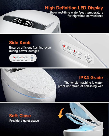 WANSID Smart Toilet, Advance Bidet - Image 8
