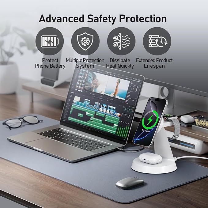 3 in 1 Wireless Charging Station - Image 7