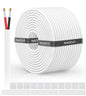 NAOVEO 18 Gauge Wire 2 Conductor Electrical Wire, 18 AWG Stranded PVC Tinned by NAOEVO
