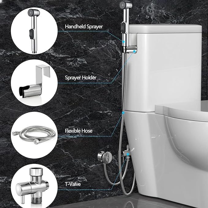 Handheld Bidet Sprayer for Toilet - Image 4
