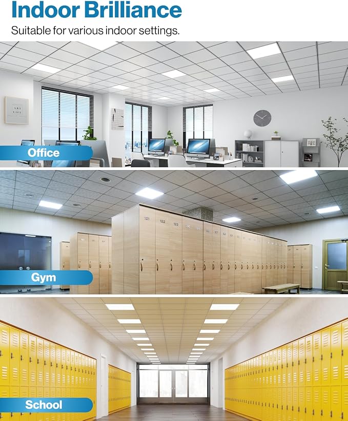 Sunco 2x2 LED Flat Panel Lights - Image 4
