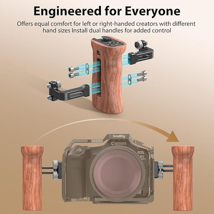 SmallRig Wooden Side Handle - Image 5