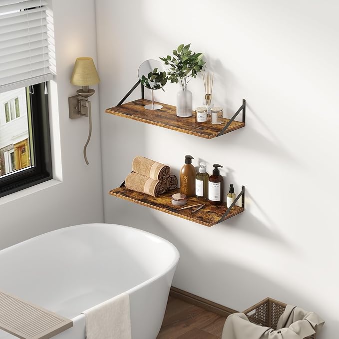 12 Inch Deep Floating Shelves, 30W x 12D Wall Shelves - Image 2