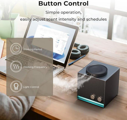 Smart Aroma Scent Waterless Essential Oil Diffuser, Cold Air Tech Scent Air - Image 3