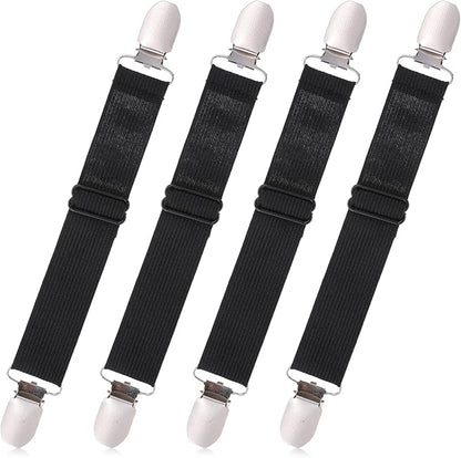Xyembu 4Pcs Ironing Board Cover Clips Adjustable Ironing Board Pad Braces by Unknown