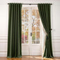 Lazzzy Velvet Blackout Curtains Thermal Insulated Room Window Drapes Super Soft by Lazzzy