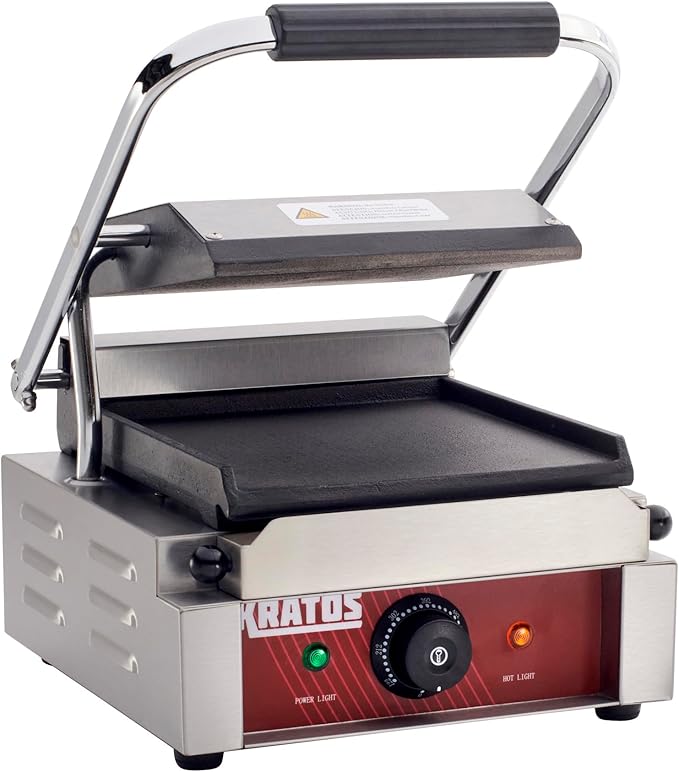 Kratos Commercial Electric Panini Sandwich Grill - Image 9