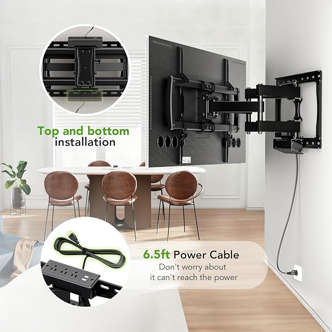 Full Motion TV Wall Mount Bracket - Image 2