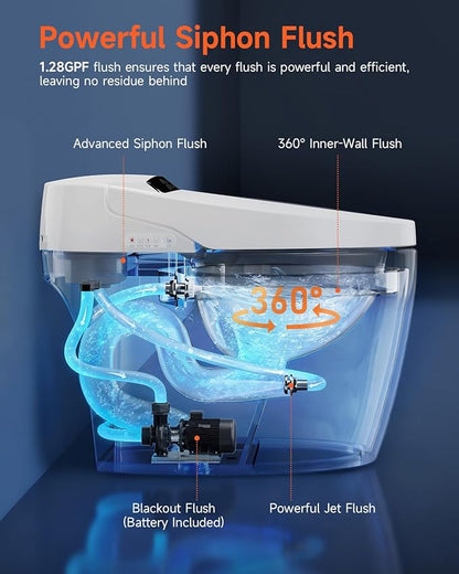 WANSID Smart Toilet, Advance Bidet - Image 6