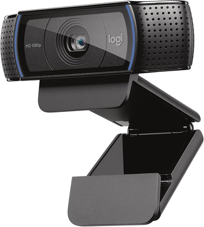 Logitech C920x HD Pro PC Webcam, Full HD 1080p/30fps Video, HD Light Correction by Logitech