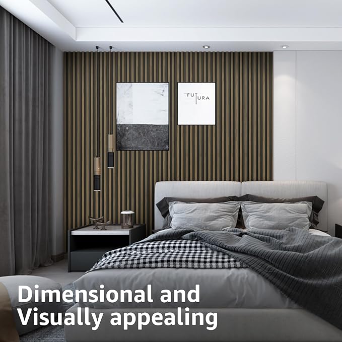 Art3d 8-Pack WPC Wood Slat Wall Panel - Image 4