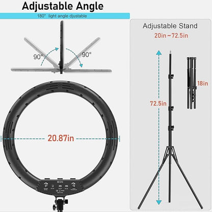 Hagibis 21 inch Ring Light - Image 6