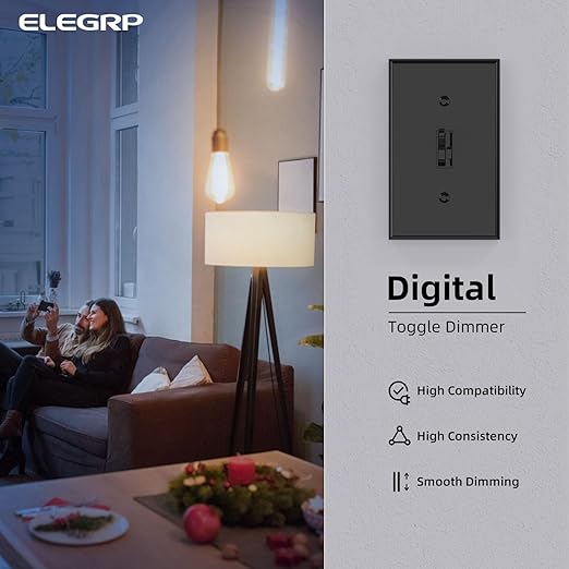 ELEGRP Digital Toggle Dimmer Switch - Image 5
