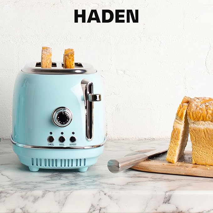 Haden Heritage 2 Slice Wide Slot Stainless Steel Toaster - Image 7