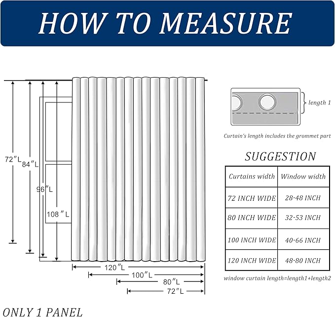 JIUZHEN Room Divider Curtains for Bedroom/Living Room, Thermal Insulated - Image 7