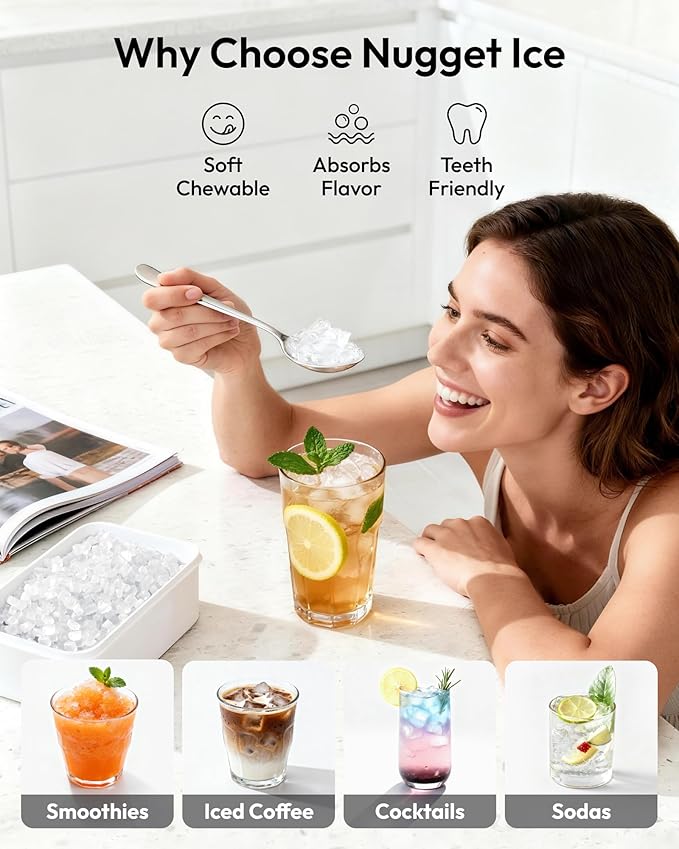 EUHOMY Nugget Ice Maker Countertop - Image 4