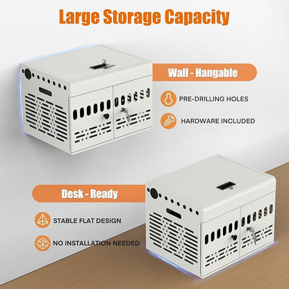 12-Device Charging Cabinet -Lockable Charging Station - Image 5