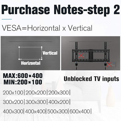 Mounting Dream TV Wall Mount for 37-70 Inch Flat Screen TV - Image 5