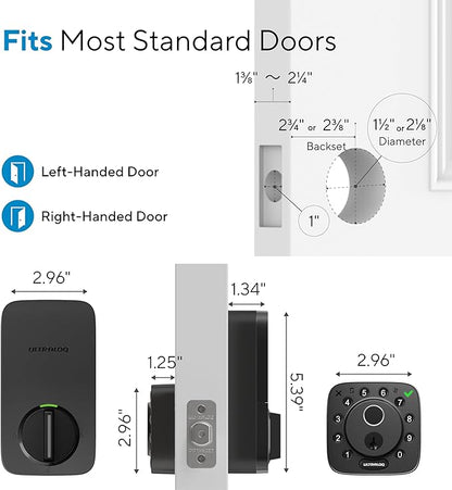 ULTRALOQ Bolt Fingerprint Smart Lock - Image 2