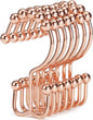 Shower Curtain Hooks, Goowin Shower Curtain Rings, Stainless Steel Shower by Goowin