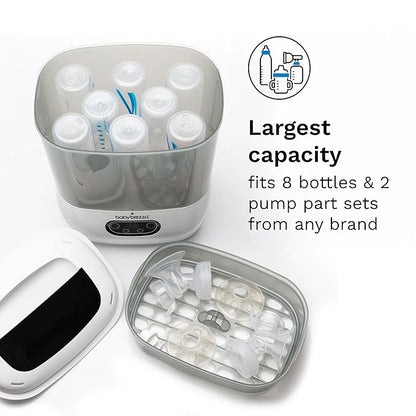 Baby Brezza Bottle Sterilizer and Dryer Advanced – 33% Faster - Image 3