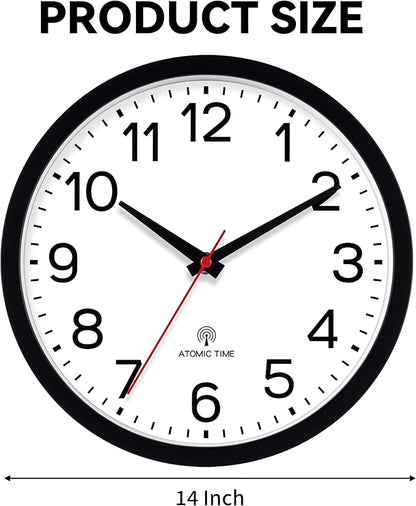 AKCISOT Atomic 14 Inch Wall Clock Analog Clocks - Image 9