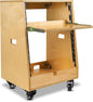 Sound Town DIY Slanted 12U Studio Rack, by SOUNDTOWN