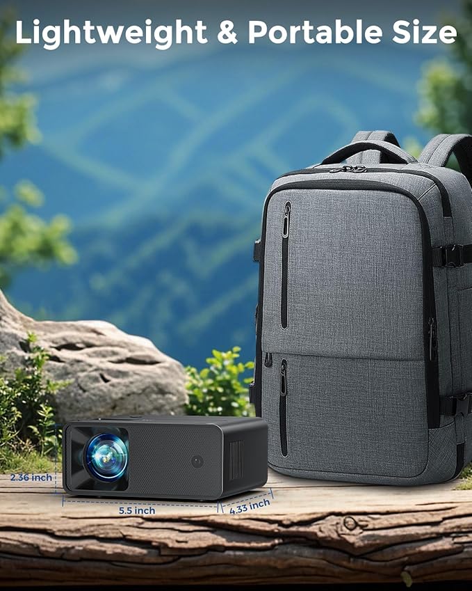 CiBest Mini Projector, 2025 Upgraded Full HD 1080P Support Video Projector - Image 5