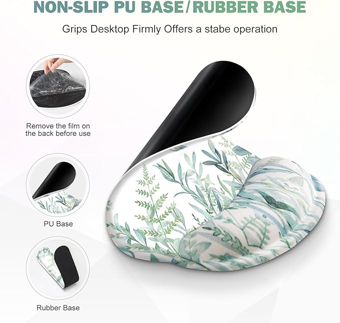 ToLuLu Desk Mat, XXL Large Mouse Pad Wrist Support Set，4 in1 Gaming Mousepad - Image 4