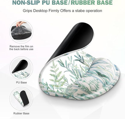 ToLuLu Desk Mat, XXL Large Mouse Pad Wrist Support Set，4 in1 Gaming Mousepad - Image 4