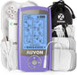 AUVON Rechargeable TENS Unit Muscle Stimulator, 24 Modes 4th Gen TENS Machine by AUVON