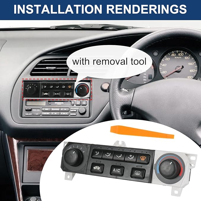 DICMIC A/C Heater Climate Control Module Compatible - Image 6