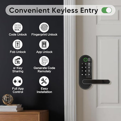 Keyless Entry Fingerprint Digital Smart Lock - Image 6