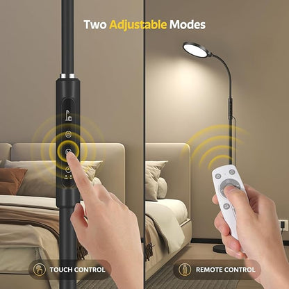 Morfone Light Therapy Lamp, 11000 Lux UV-Free Floor Sun Light Lamp - Image 6