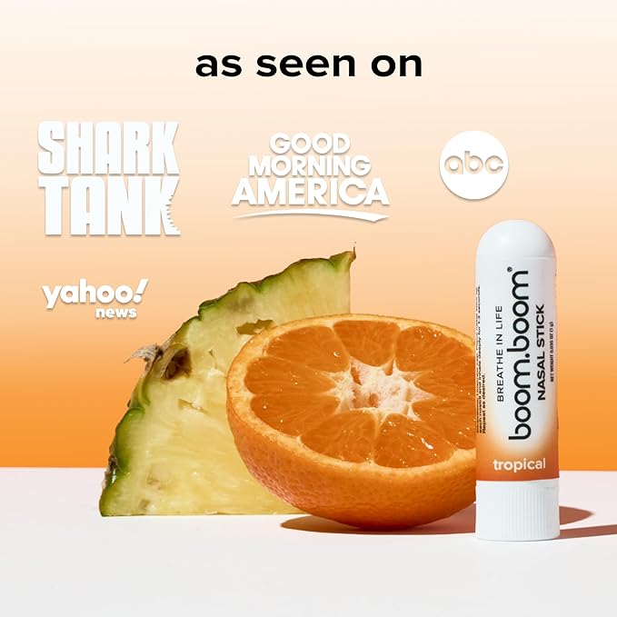 BoomBoom Nasal Stick | Vapor Flow Technology | Cool Refreshing Sensation | - Image 6
