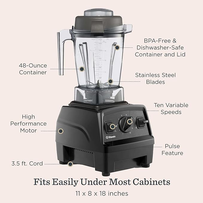 Vitamix Explorian E310 Blender, Professional-Grade Kitchen Blender - Image 4
