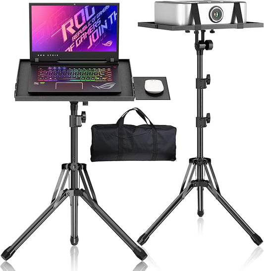 Projector Stand Tripod, Adjustable Height 26 to 56 Inch Laptop Tripod, Laptop by GSOW-FacilitateYourLife