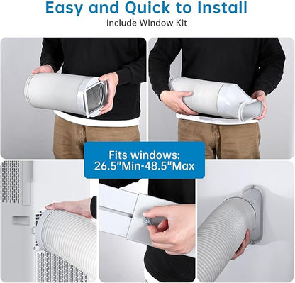 Portable Air Conditioners, 8000 BTU Cooling Capacity - Image 5