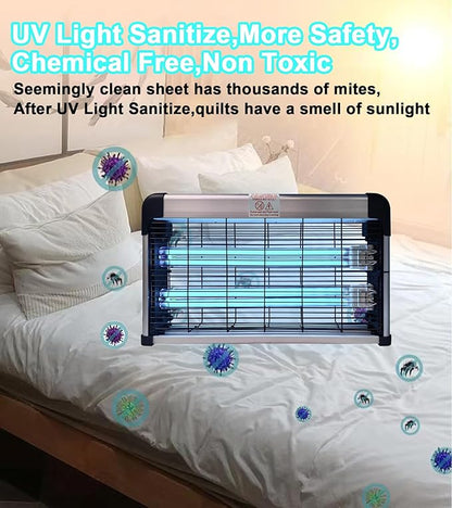UV Light Sanitizer with Ozone 76 Watts, UVC Disinfection Lamp w/Remote Control - Image 3