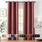 MIULEE Dusty Rose Blackout Curtains by MIULEE