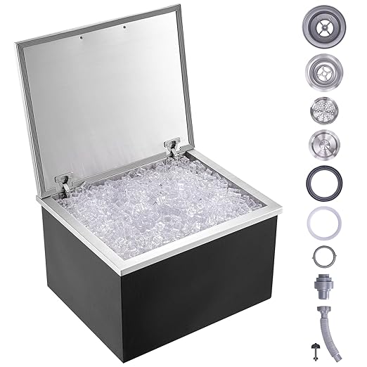 VEVOR Drop in Ice Chest, Commercial Ice Bin by VEVOR