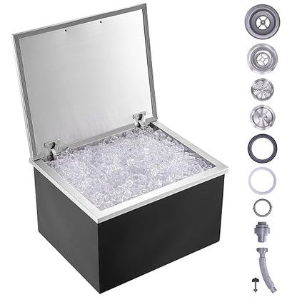 VEVOR Drop in Ice Chest, Commercial Ice Bin by VEVOR