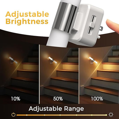 L LOHAS LED Night Light, 2 Pack Night Lights Plug into Wall, 3000K Soft White - Image 2